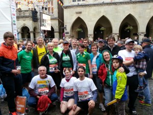 Grüne beim Münster Marathon 2013