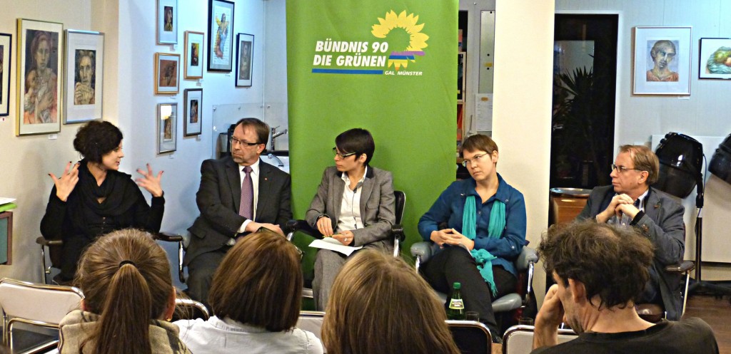 Gesina Agena, Winfried Lange, Josefine Paul, Meike Friedrich und Jürgen P. Rinderspacher 