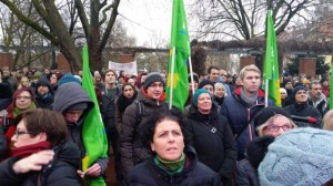 Kundgebung "Bunt statt braun"