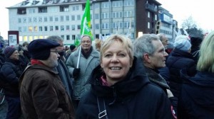 Kundgebung "Bunt statt braun", Maria Klein-Schmeink + Gerhard Joksch