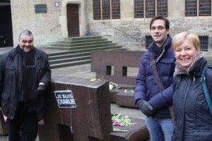 Oliver Keymis, Tim Rohleder und Maria Klein-Schmeink (v.l.n.r.)