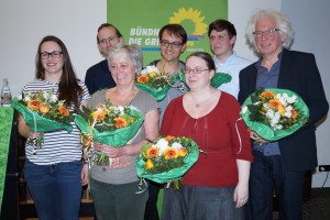 Der neue Vorstand (v.l.nr.) Julia Delvenne, Stefan Riese, Monika Sedlacek, Robin Korte, Merle Richter, Stephan Orth und Wilhelm Breitenbach. Es fehlt Franziska Benning.