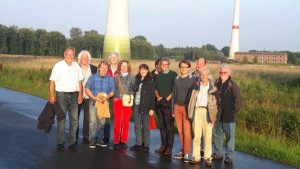 Münsteraner Grüne besuchen Energiepark Saerbeck