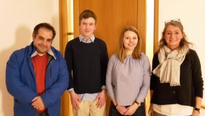 Mitglieder des Jugendrates treffen grüne Fraktionsmitglieder