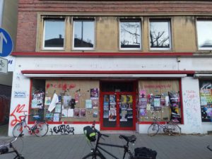 Ein leerstehendes Haus an der Hammerstraße