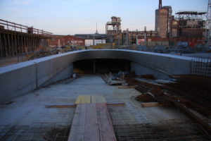 Hafen, Baustelle Hafencenter