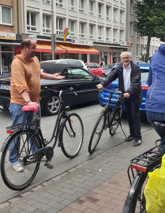 Carsten Peters mit Peter Todeskino