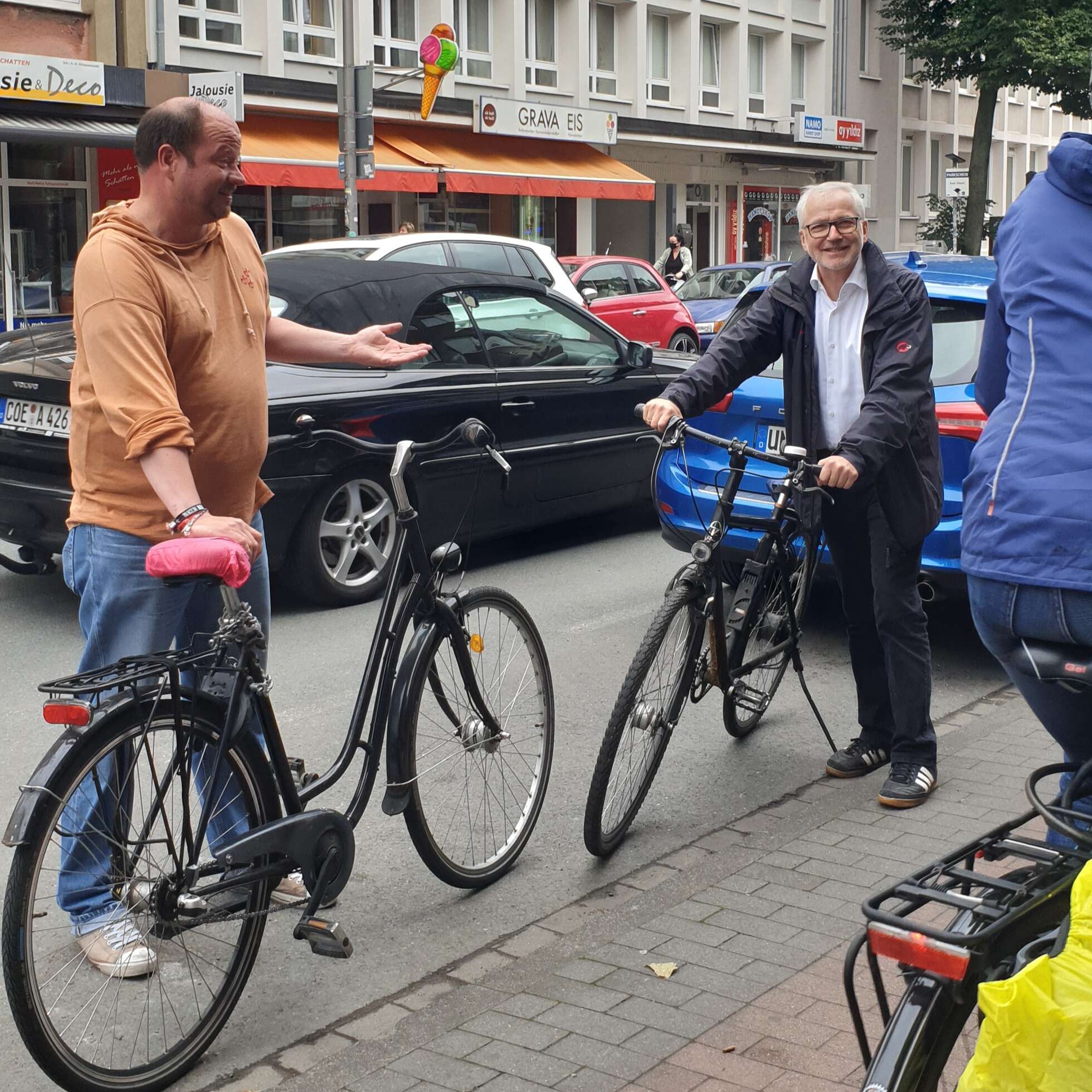 Carsten Peters mit Peter Todeskino