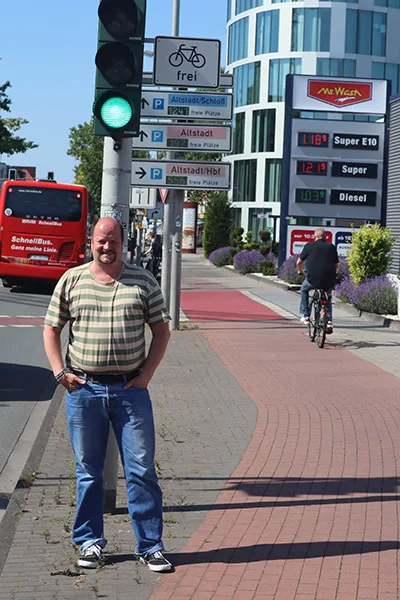 GRÜNE: Fahrrad frei an der Hammer Straße