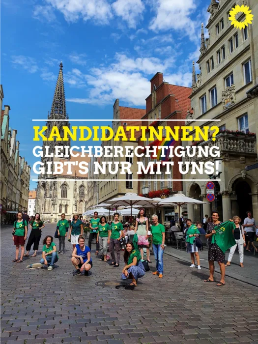 Nur die Grünen haben Gleichberechtigung auf Kandidat*innen-Listen