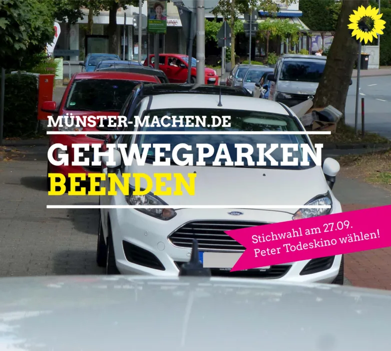 Platz für Kinder, ältere und mobilitätsbeeinträchtige Menschen frei halten
