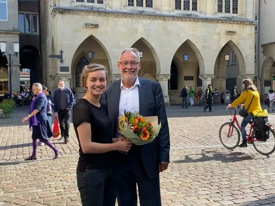 Glückwunsch zur Goldenen Rathaus-Gedenkmünze: GRÜNE gratulieren Gerd Joksch