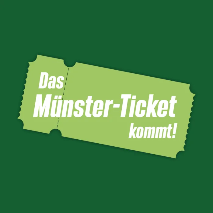 Mit dem Münster-Ticket günstig ans Ziel – Einstieg in den Ausstieg aus der Auto-Subventionierung
