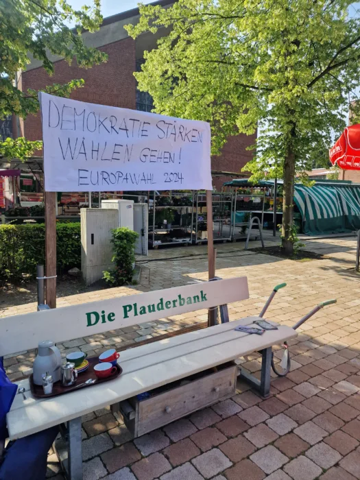 Die Plauderbank in Münsters Osten