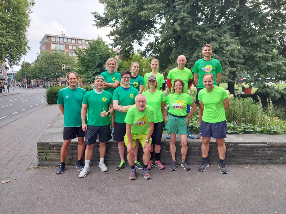 Grüne Staffeln trainieren für nächsten Volksbank Münster Marathon