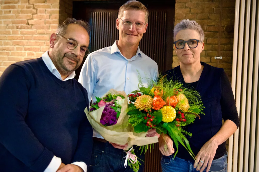 Grüne-Fraktionssprecher*innen gratulieren Tilman Fuchs