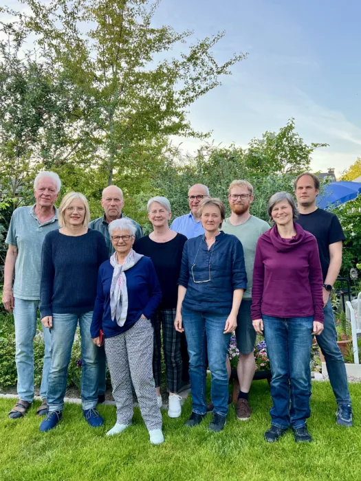 Grüne Kandidat*innen in Münsters Osten auf einem Gruppenfoto