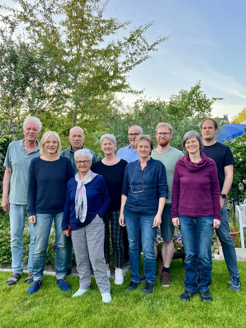 Grüne Kandidat*innen in Münsters Osten auf einem Gruppenfoto
