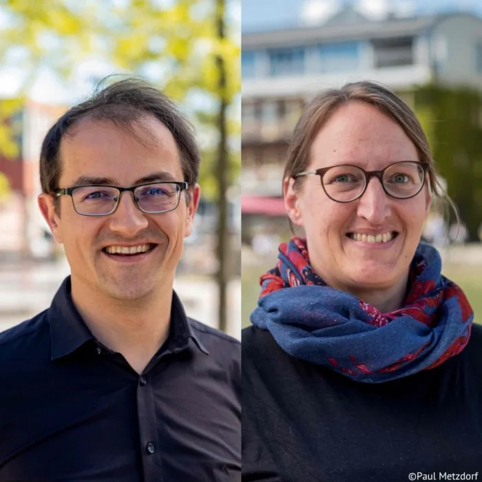 Robin Korte und Birgit Wolters
