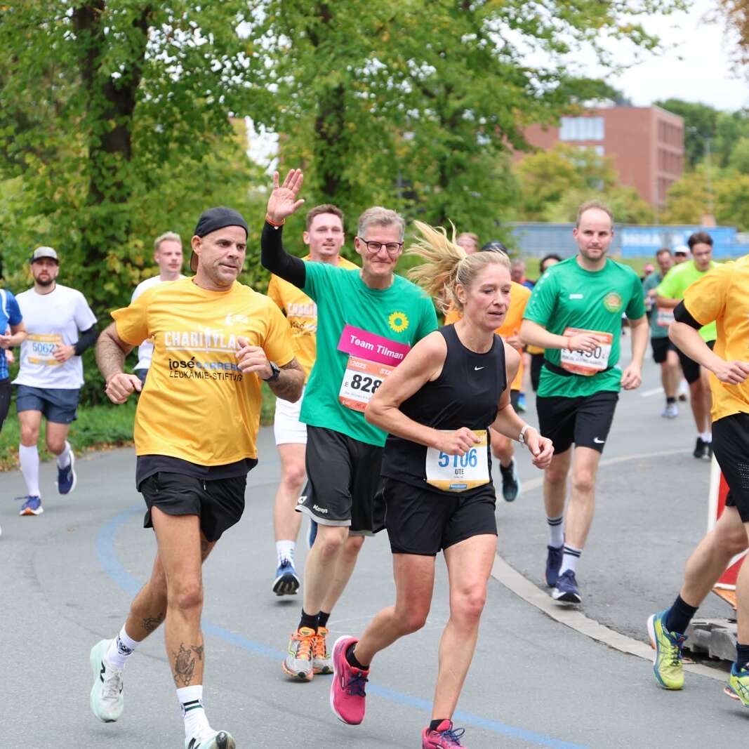 Tilman Fuchs als Läufer beim Marathon