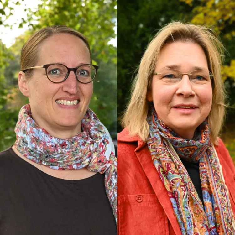 Birgit Wolters und Almut Wiemers