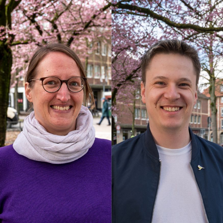 Birgit Wolters und Tobias Stieb