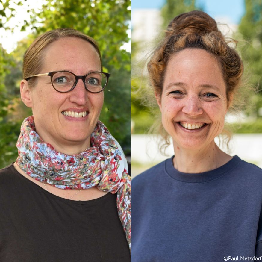 Birgit Wolters und Anna Hünker