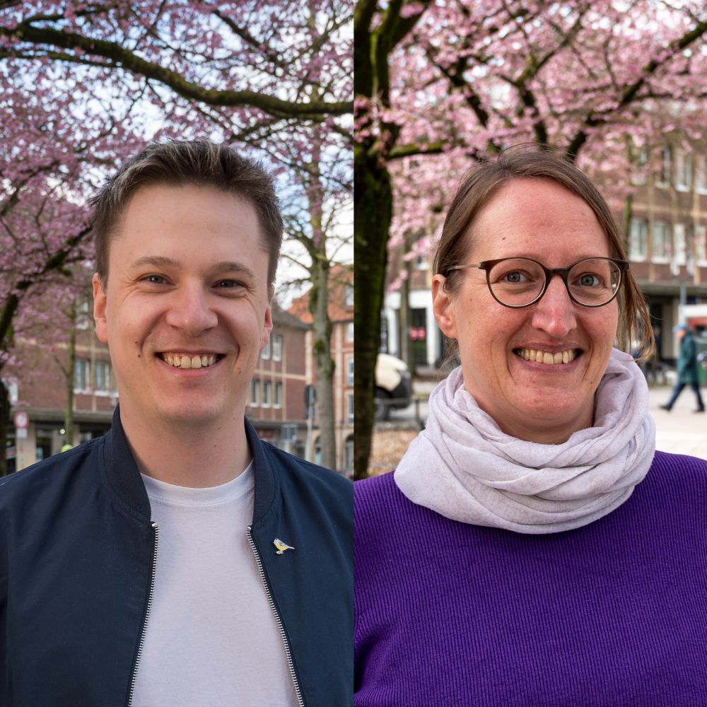 Tobias Stieb und Birgit Wolters