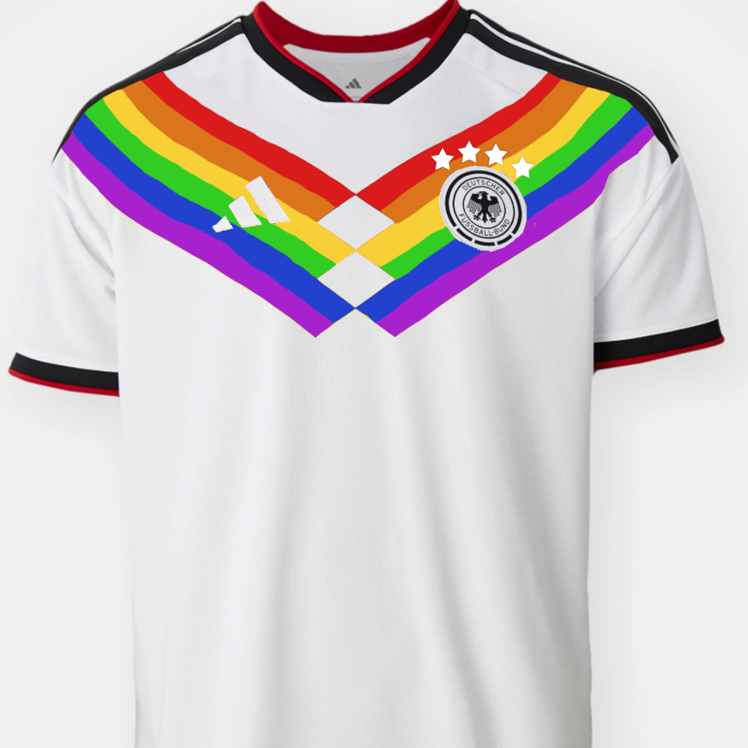 Das DFB-Regenbogentrikot