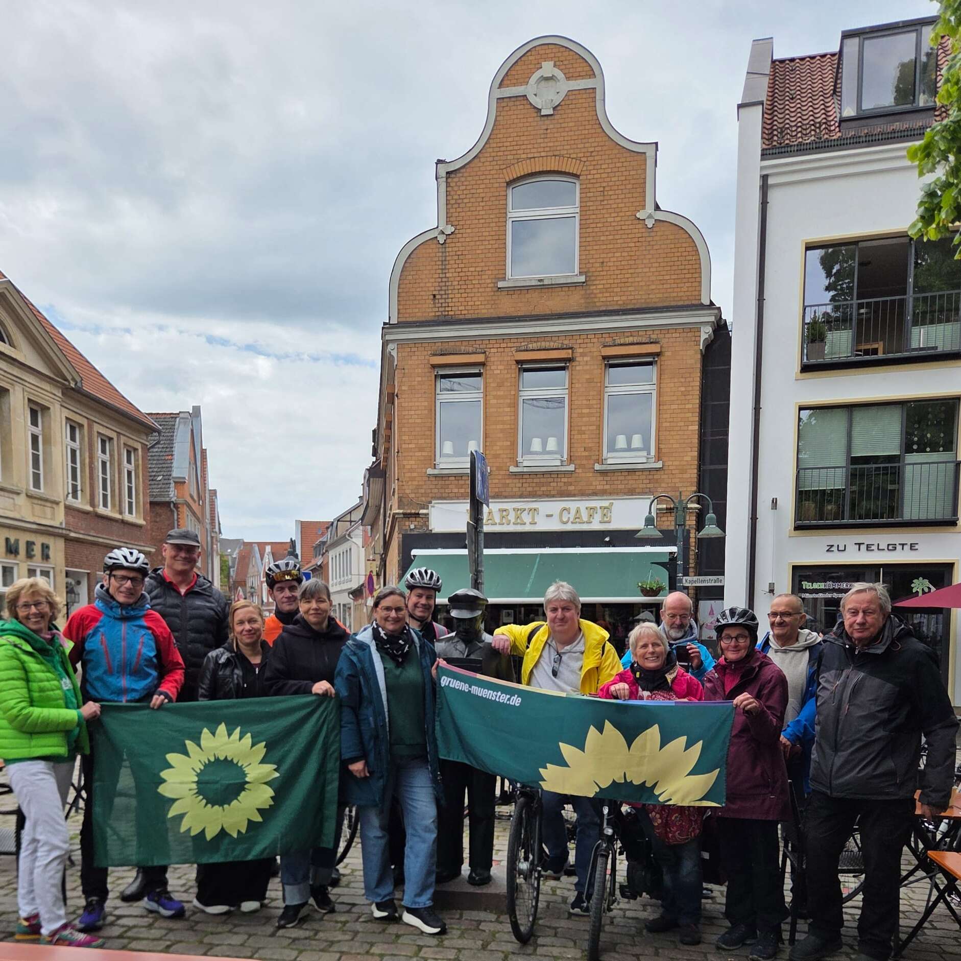 Das grüne Stadtradelteam in Telgte