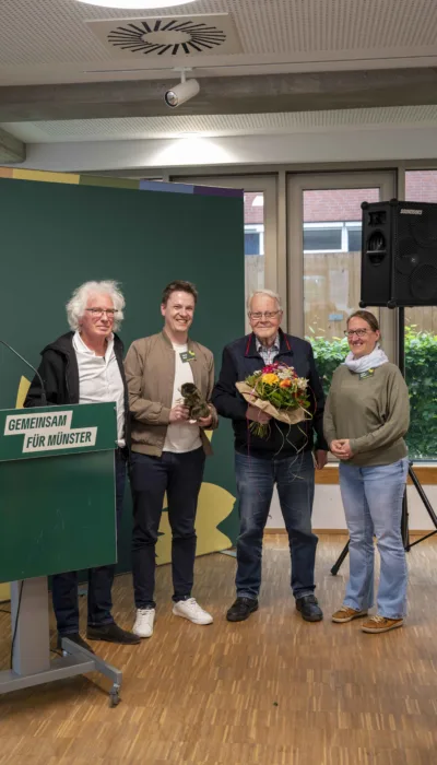 Münsters Grüne ehren Winni Nachtwei