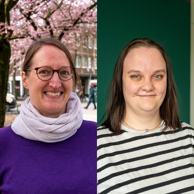Birgit Wolters und Miriam Adomeit