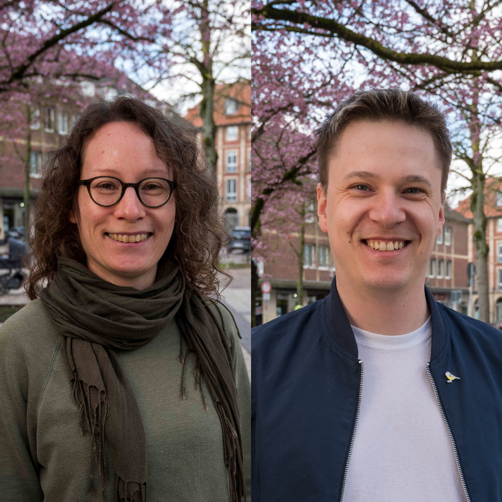 Sonja Völker und Tobias Stieb