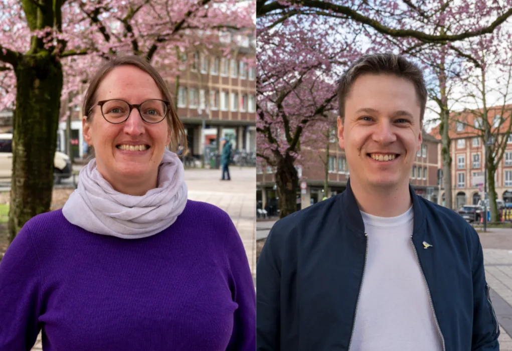 Birgit Wolters und Tobias Stieb