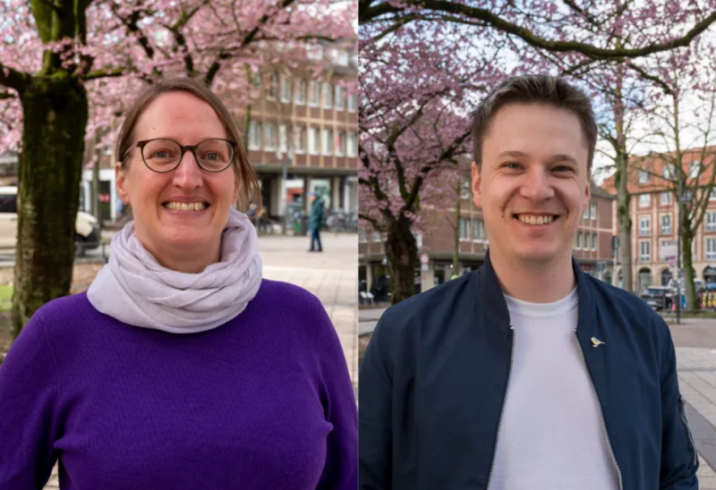 Birgit Wolters und Tobias Stieb