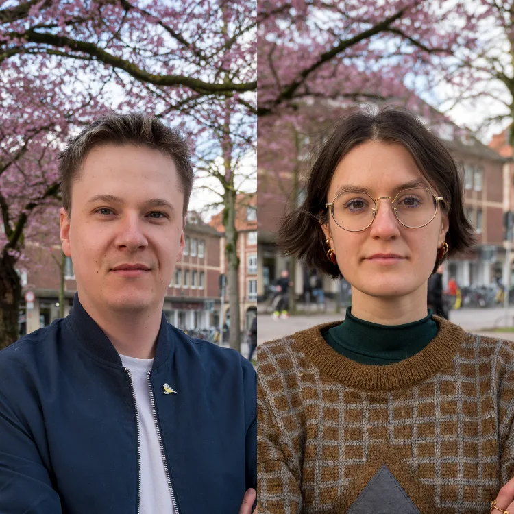 Tobias Stieb und Lisa Bücker