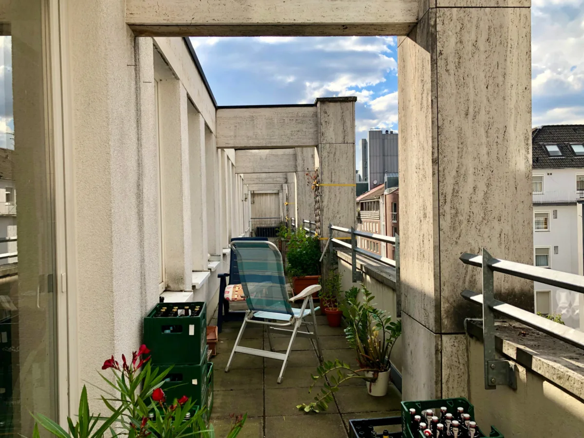 Balkon Grünes Zentrum
